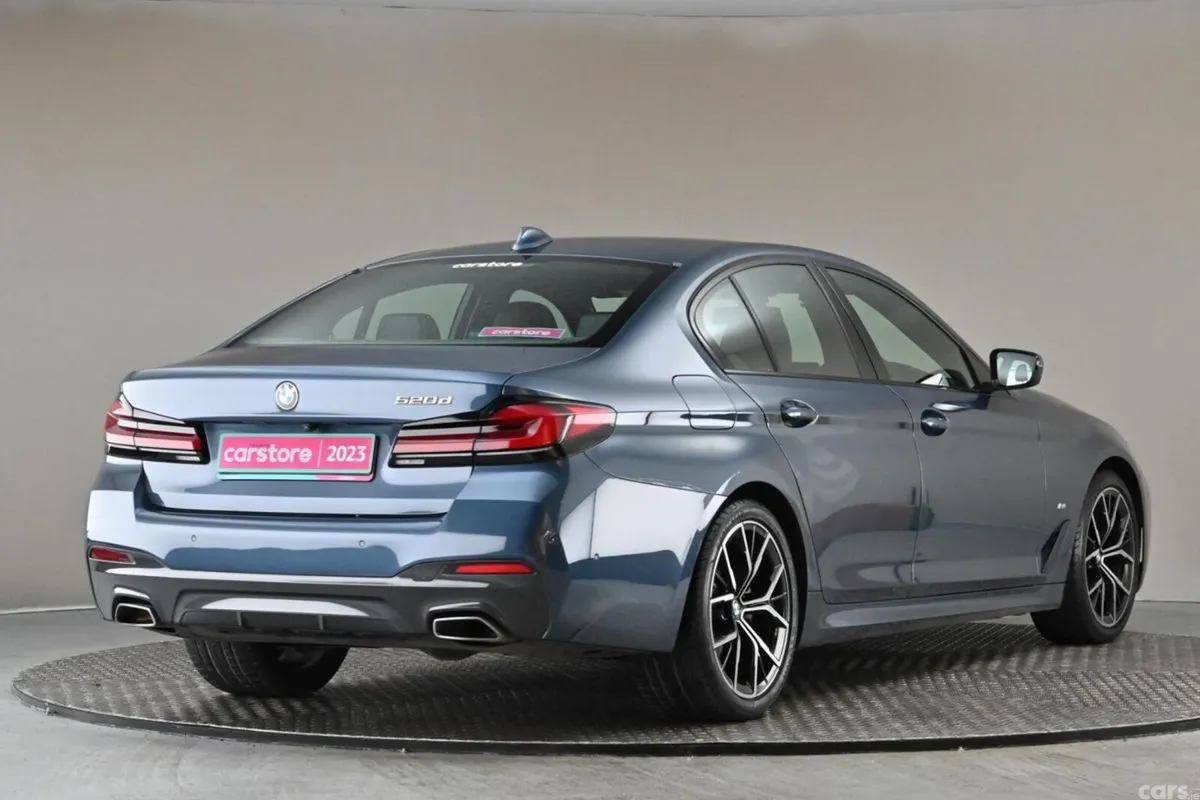 BMW 5-Series Saloon, Diesel, 2023, Blue
