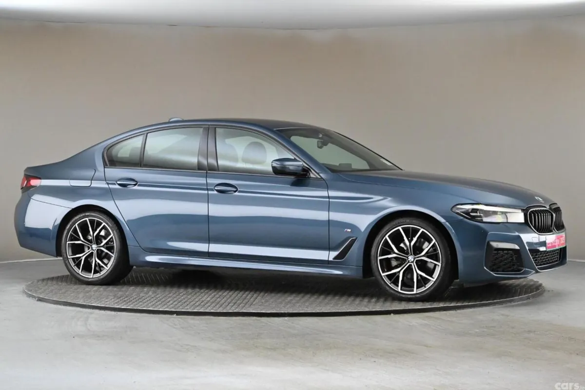 BMW 5-Series Saloon, Diesel, 2023, Blue