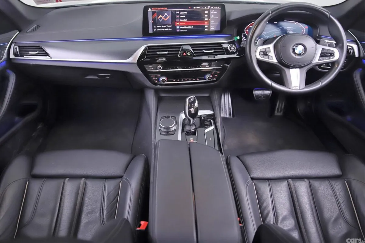 BMW 5-Series Saloon, Diesel, 2023, Blue