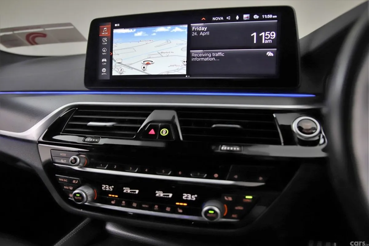 BMW 5-Series Saloon, Diesel, 2023, Blue
