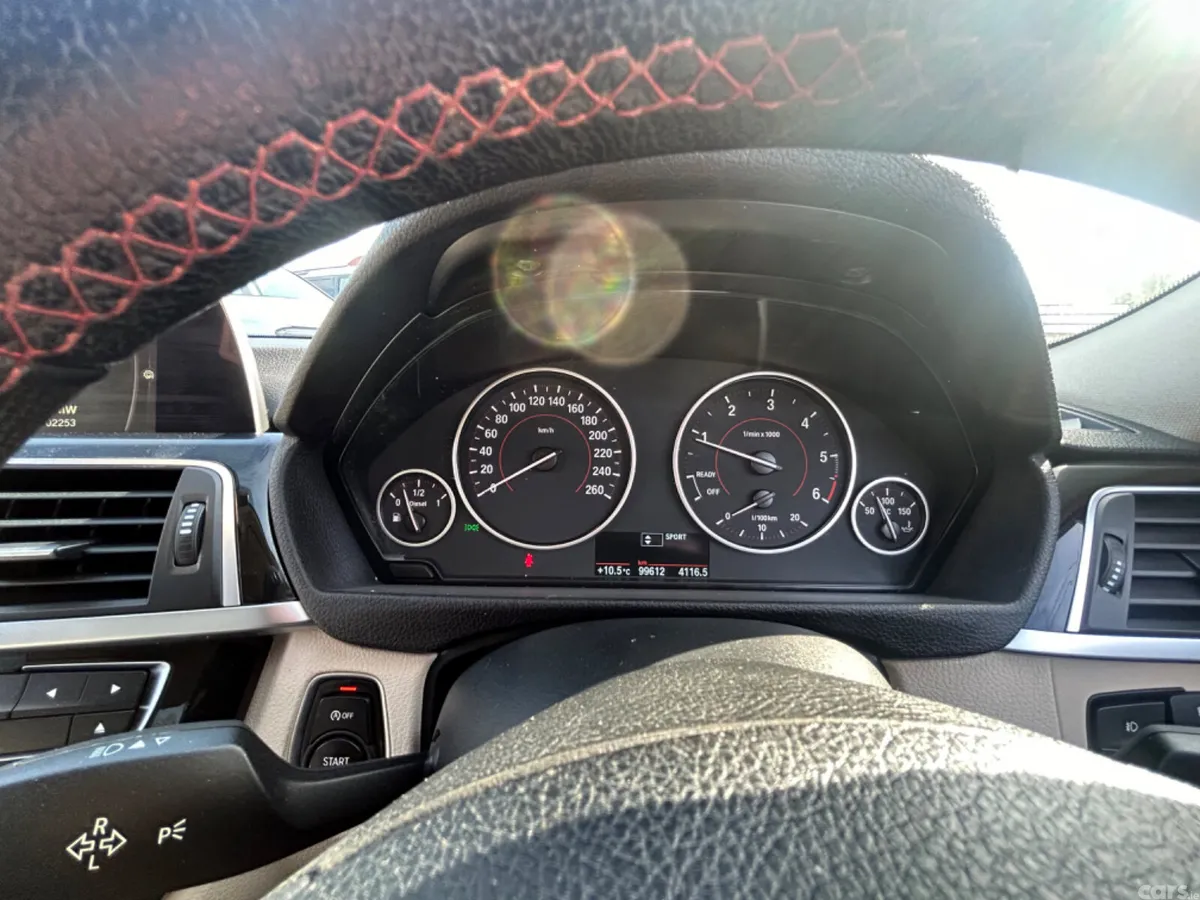 BMW 3-Series Saloon, Diesel, 2016, Red