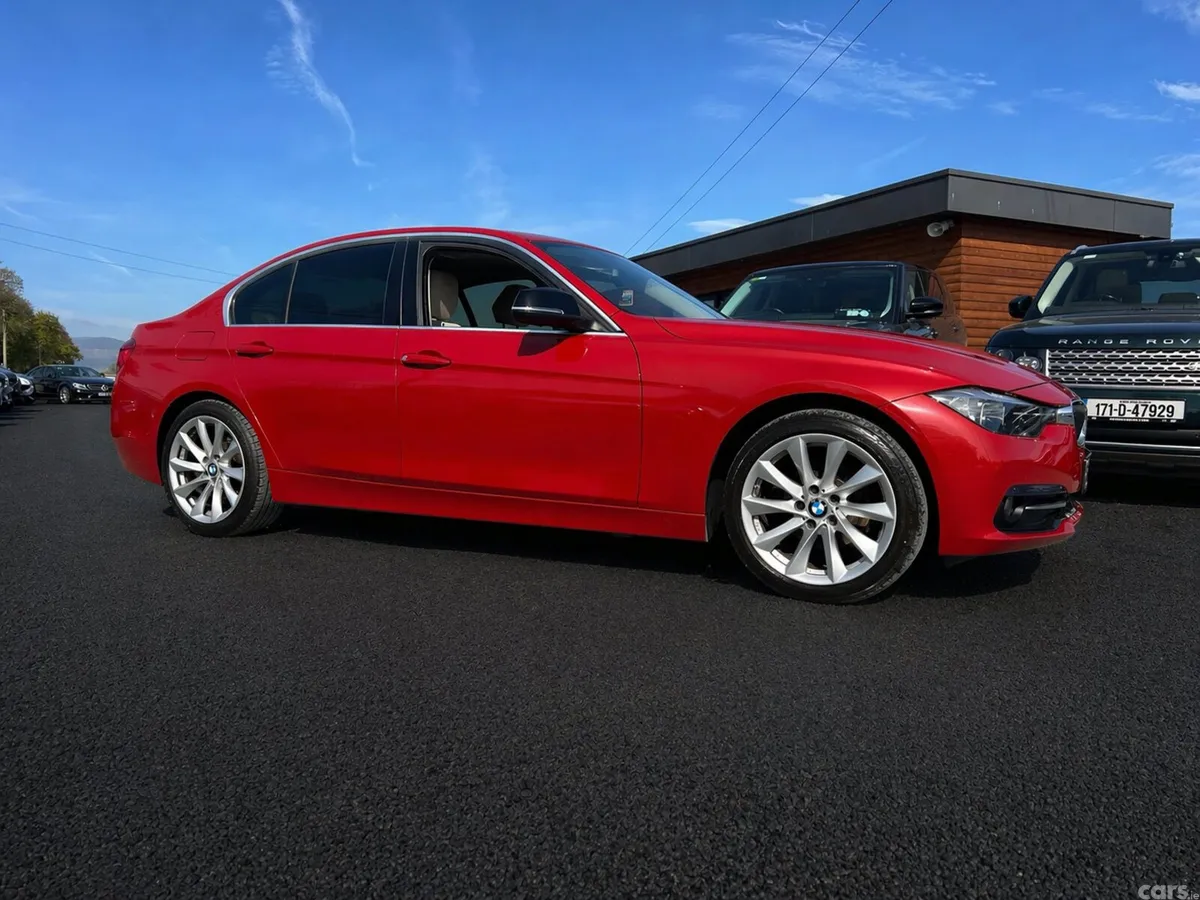 BMW 3-Series Saloon, Diesel, 2016, Red