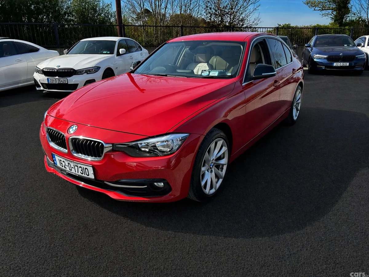 BMW 3-Series Saloon, Diesel, 2016, Red