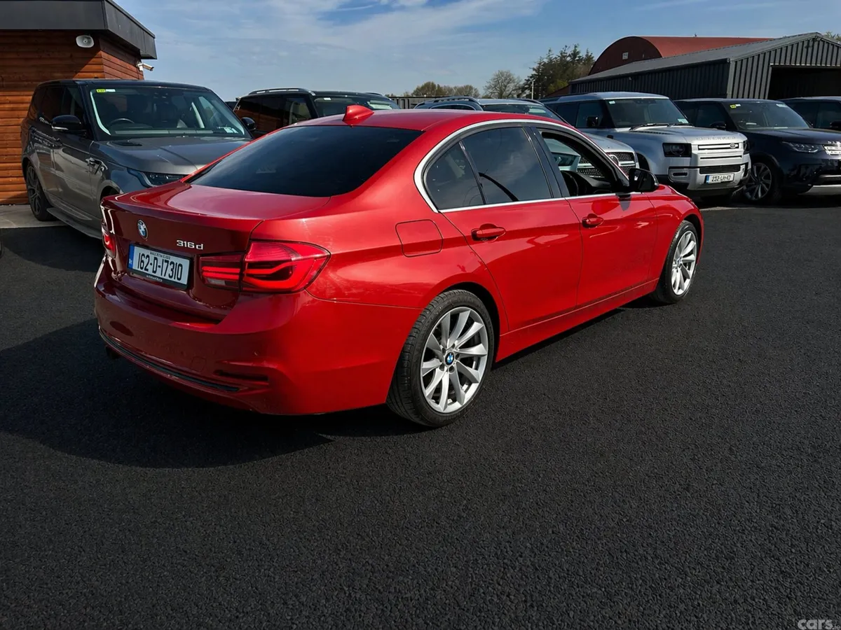 BMW 3-Series Saloon, Diesel, 2016, Red