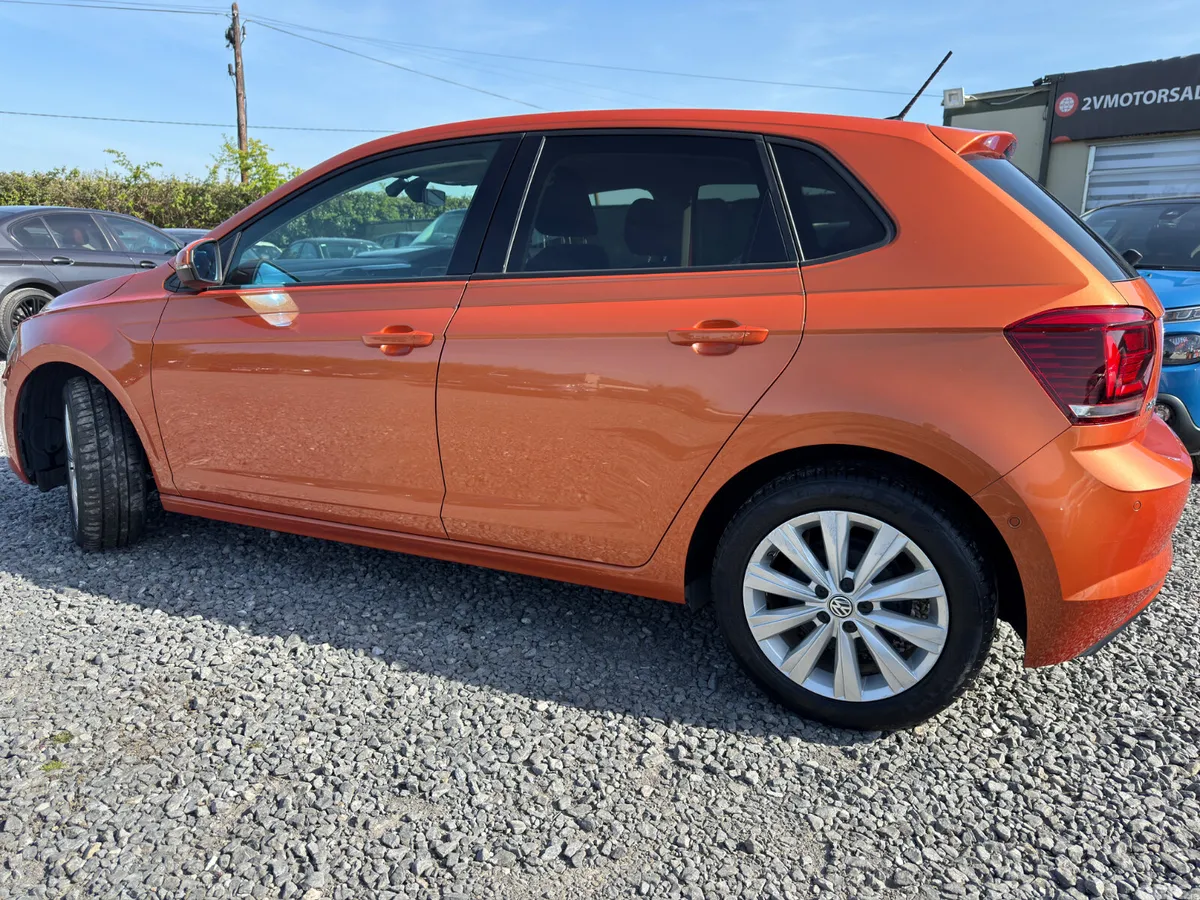 Volkswagen Polo Hatchback, Petrol, 2018, Orange