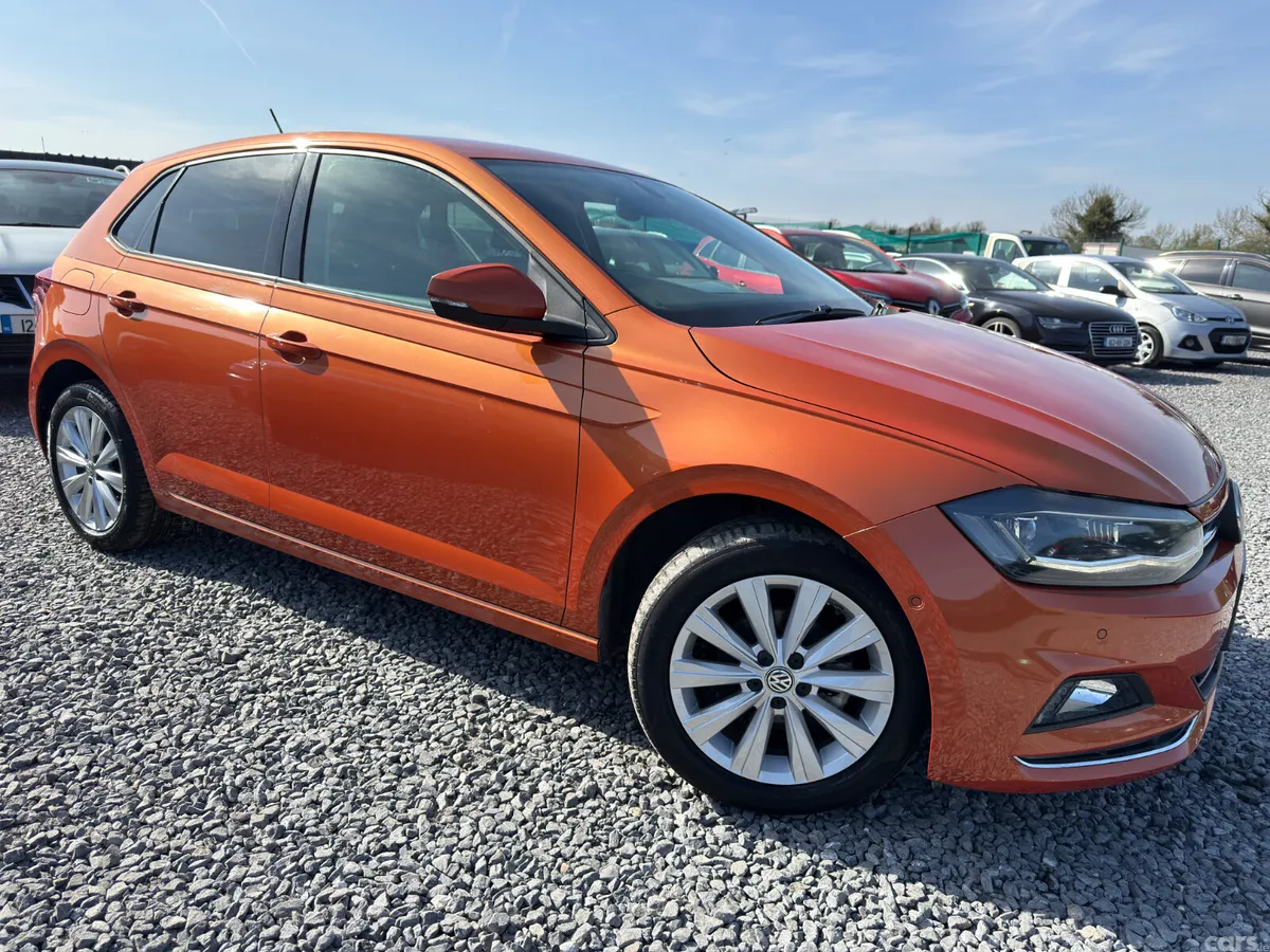 Volkswagen Polo Hatchback, Petrol, 2018, Orange