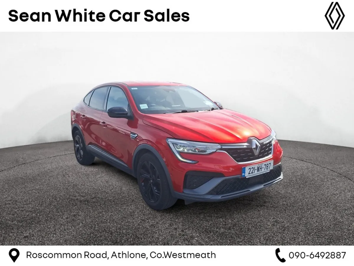 Renault Arkana Hatchback, Petrol, 2022, Red