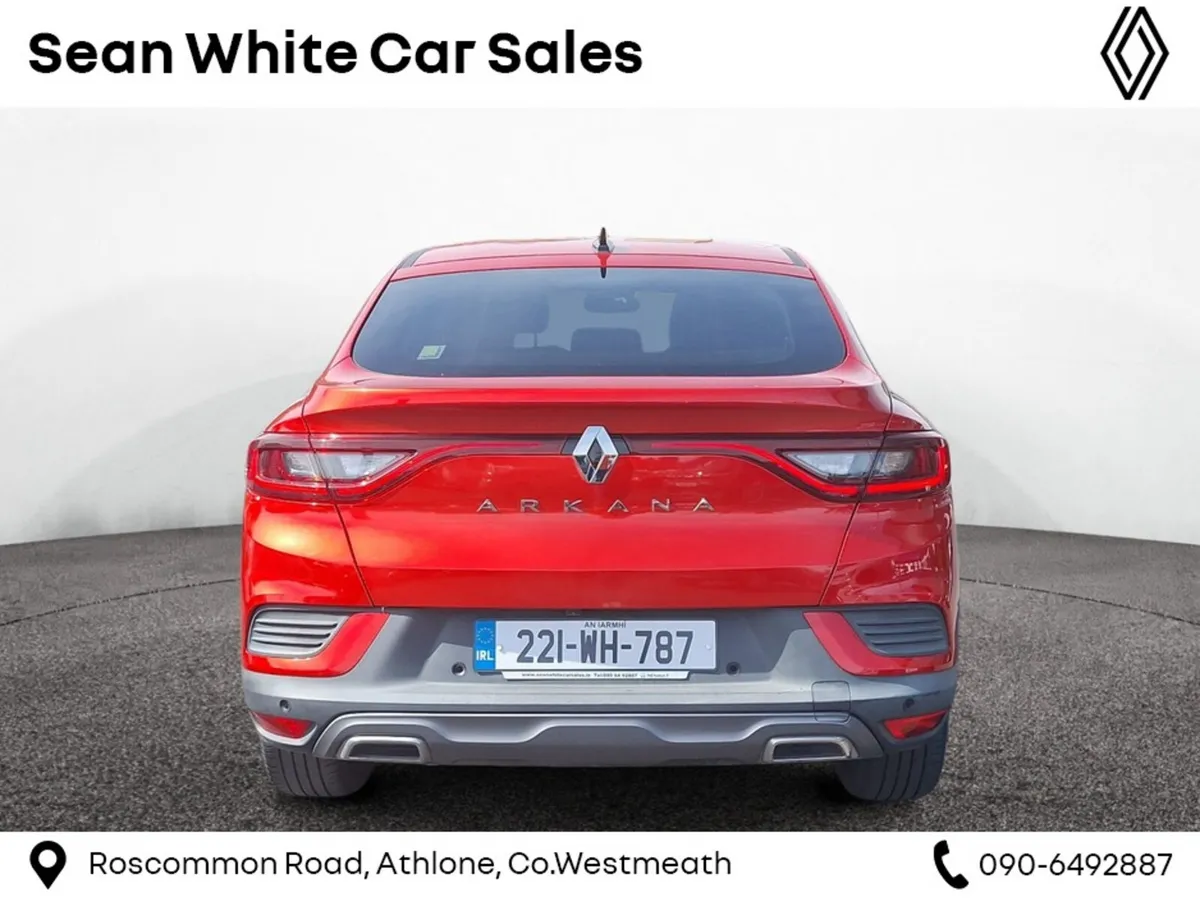Renault Arkana Hatchback, Petrol, 2022, Red