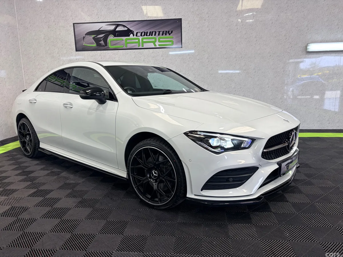 Mercedes-Benz CLA Coupe, Petrol Hybrid, 2023, White