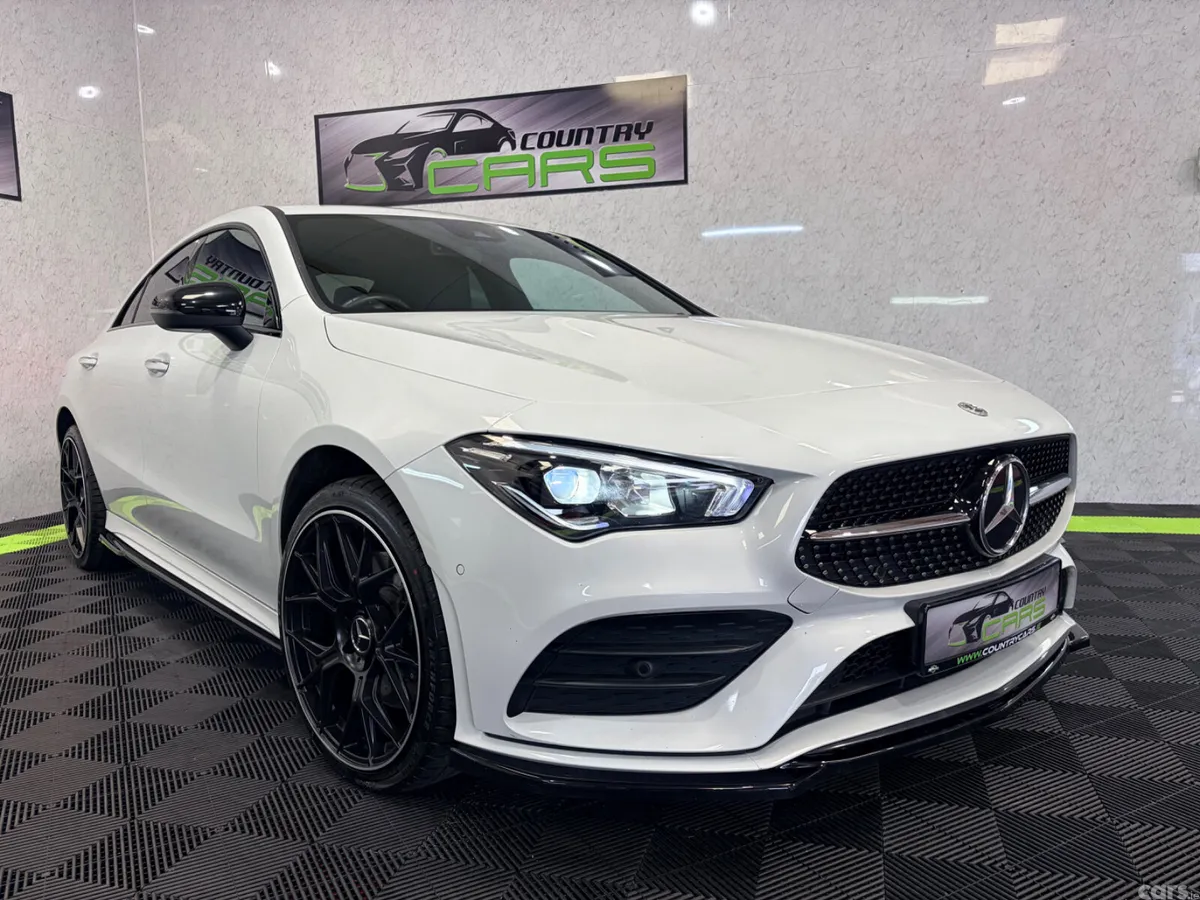 Mercedes-Benz CLA Coupe, Petrol Hybrid, 2023, White