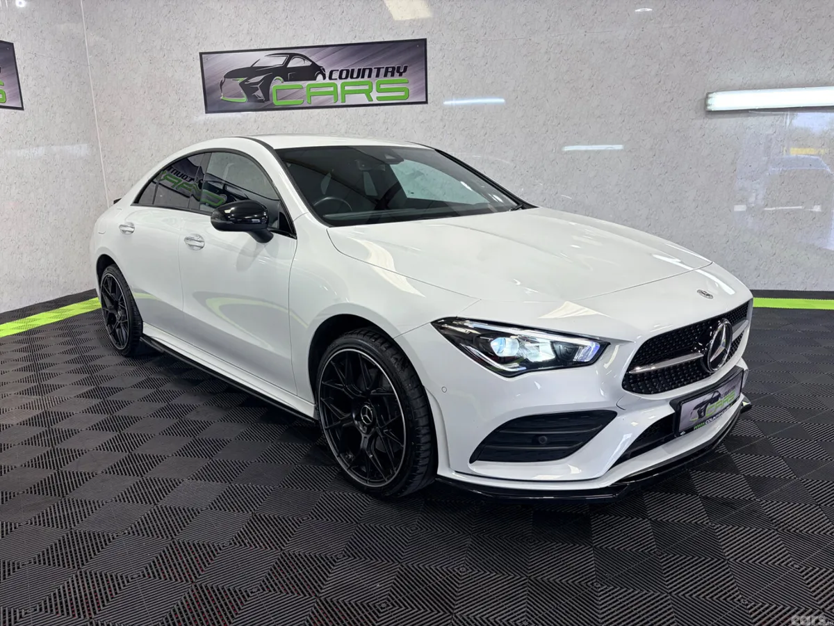 Mercedes-Benz CLA Coupe, Petrol Hybrid, 2023, White
