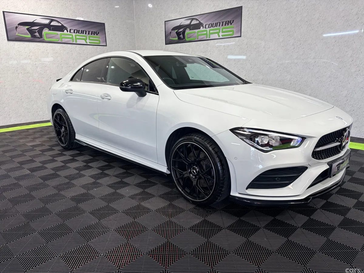 Mercedes-Benz CLA Coupe, Petrol Hybrid, 2023, White