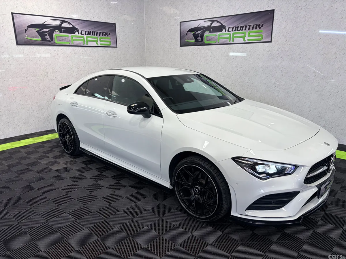 Mercedes-Benz CLA Coupe, Petrol Hybrid, 2023, White