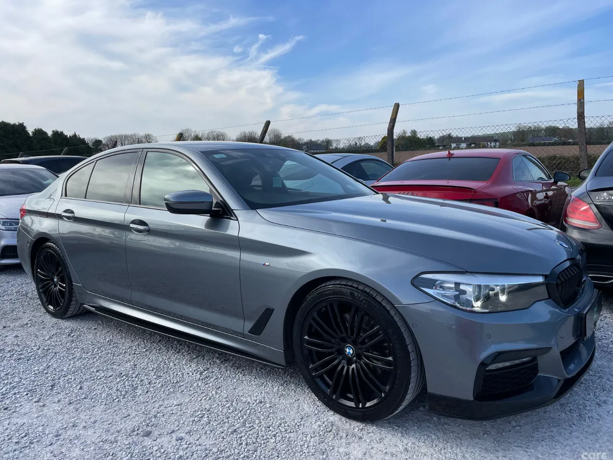 BMW 5-Series Saloon, Diesel, 2018, Blue