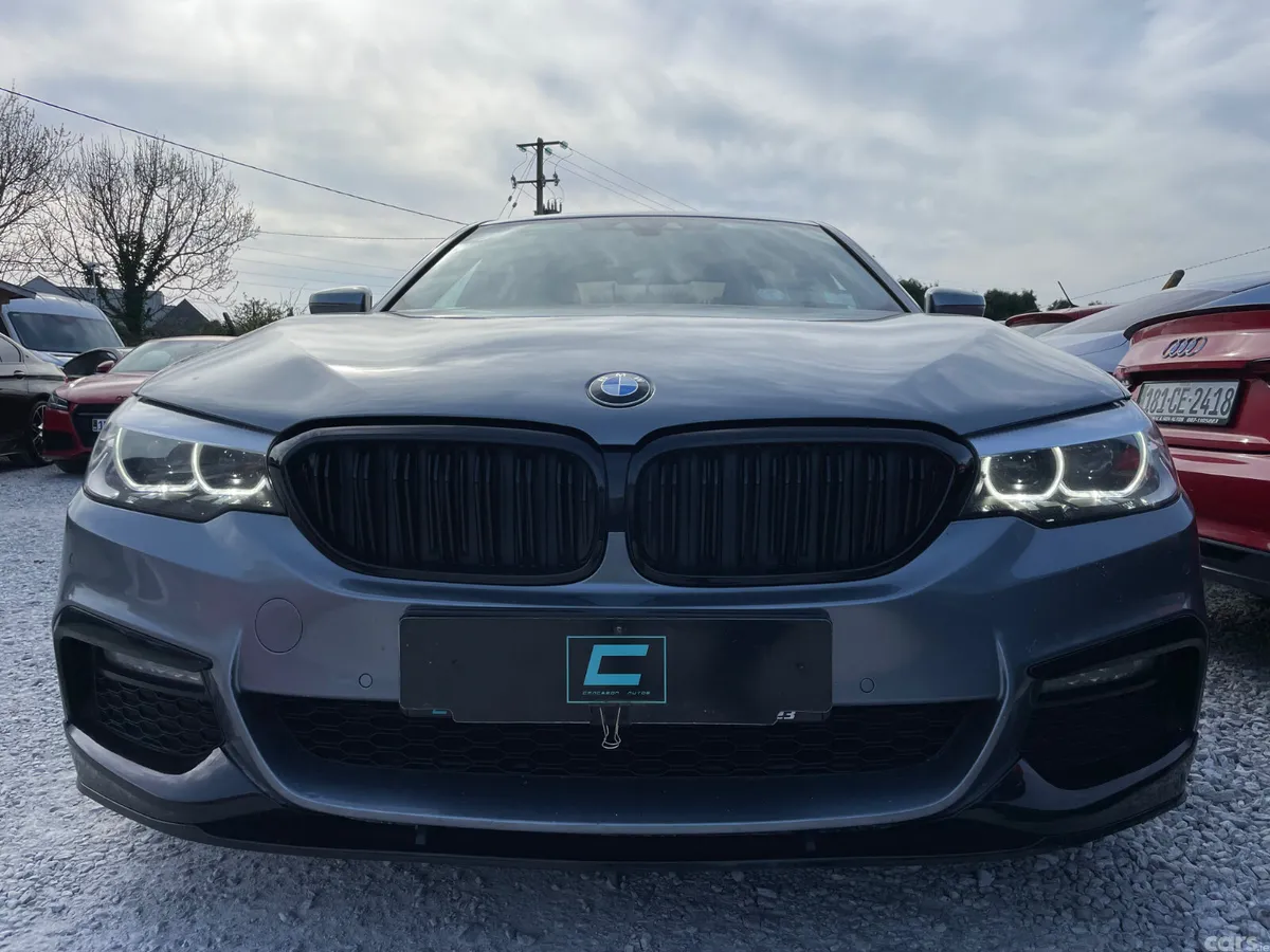 BMW 5-Series Saloon, Diesel, 2018, Blue