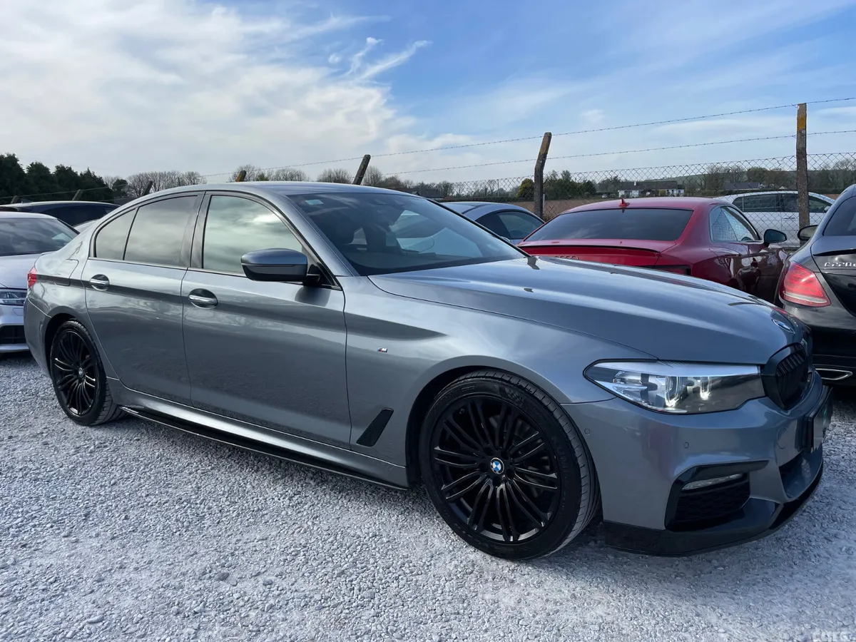 BMW 5-Series Saloon, Diesel, 2018, Blue