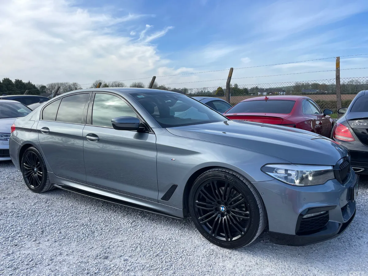 BMW 5-Series Saloon, Diesel, 2018, Blue