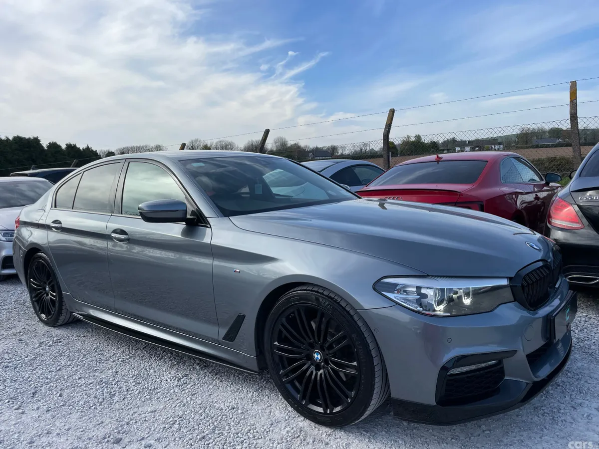 BMW 5-Series Saloon, Diesel, 2018, Blue