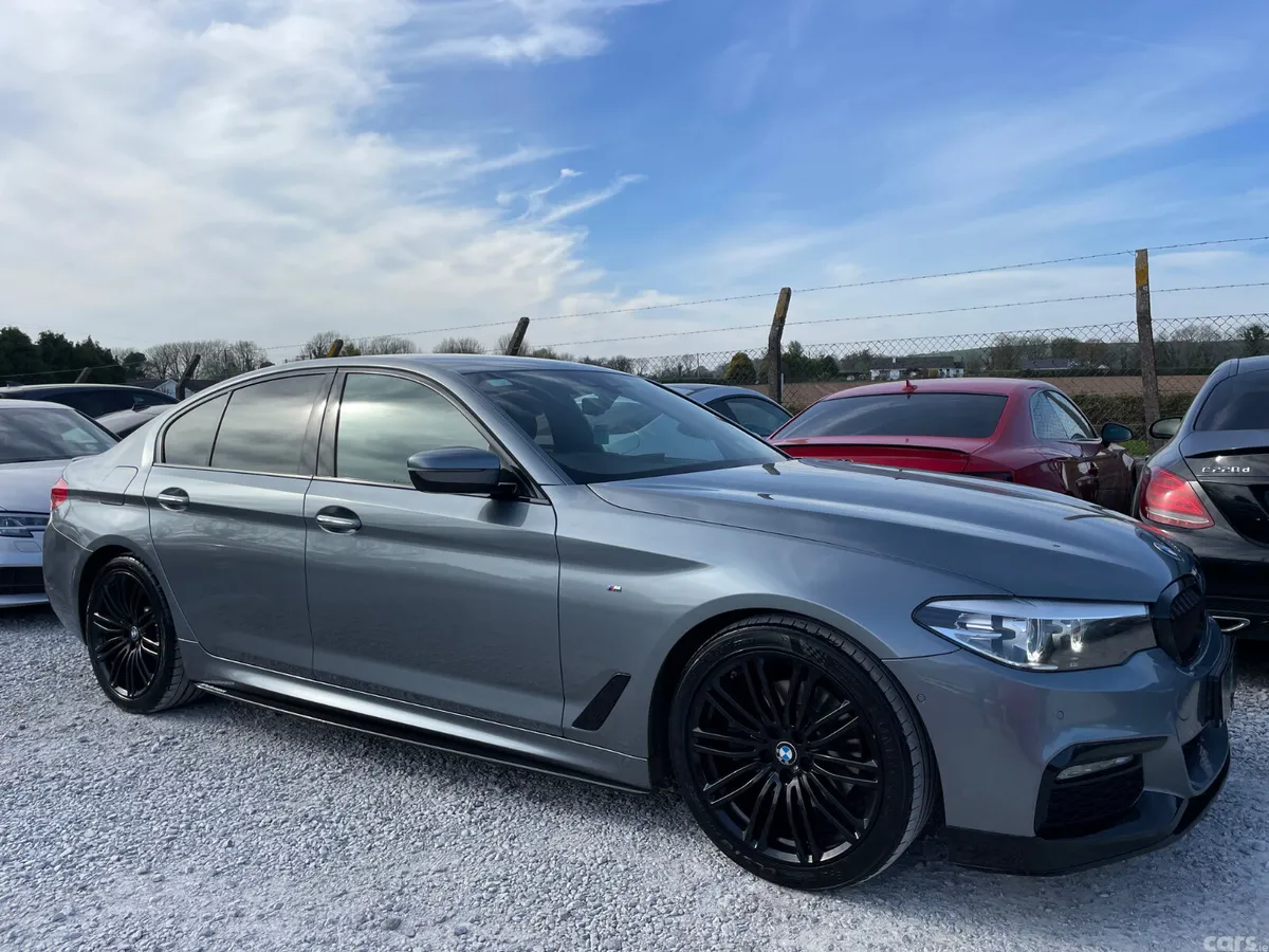 BMW 5-Series Saloon, Diesel, 2018, Blue