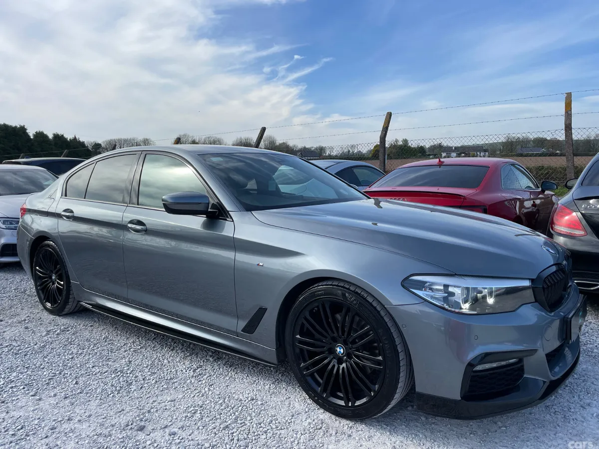 BMW 5-Series Saloon, Diesel, 2018, Blue