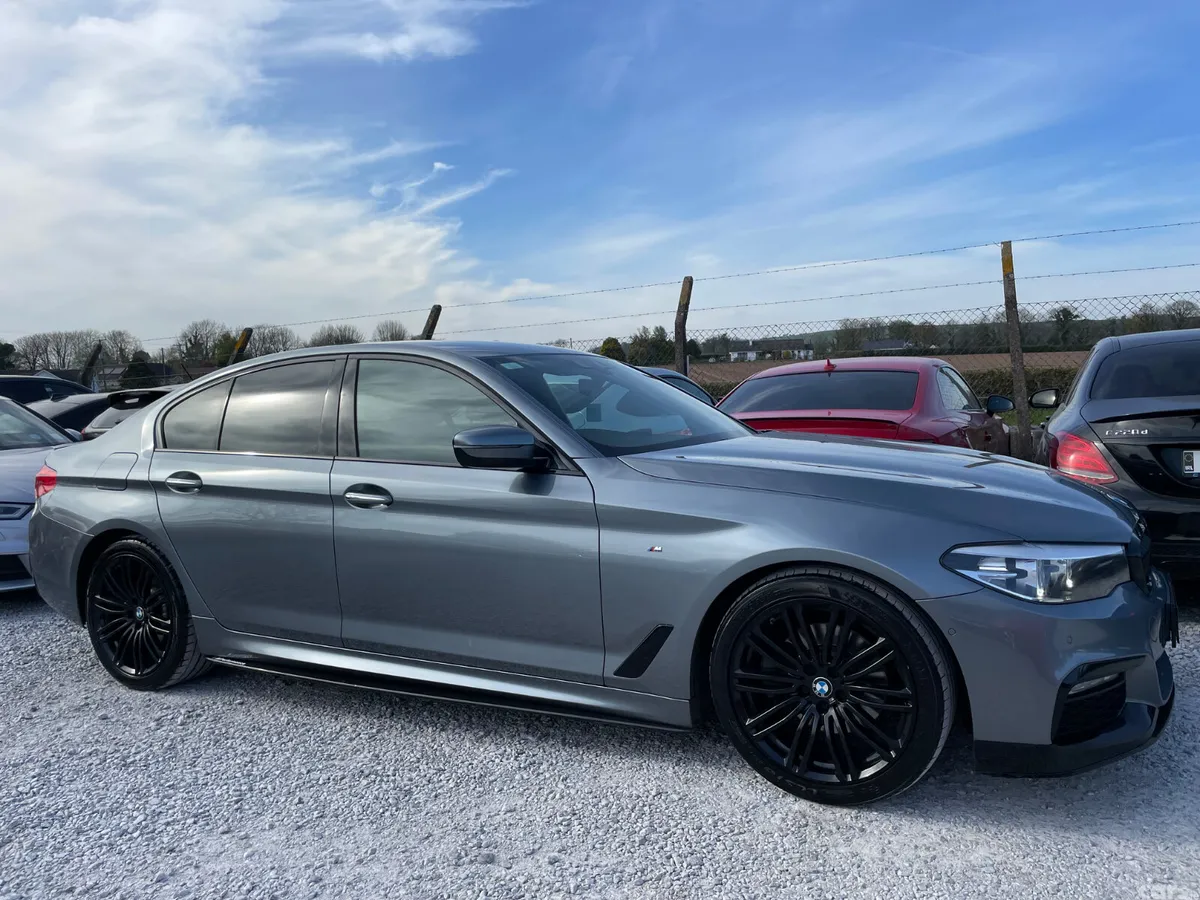 BMW 5-Series Saloon, Diesel, 2018, Blue