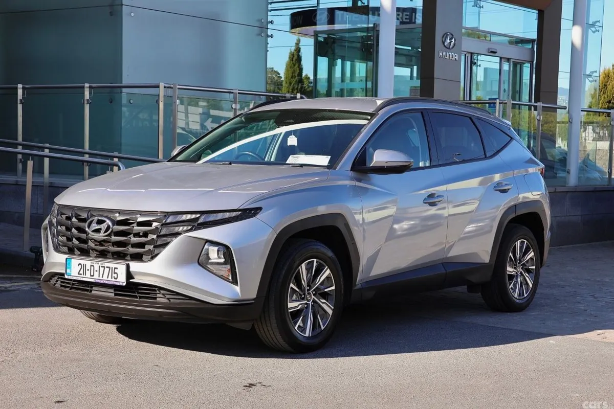 Hyundai Tucson SUV, Petrol Hybrid, 2021, Silver
