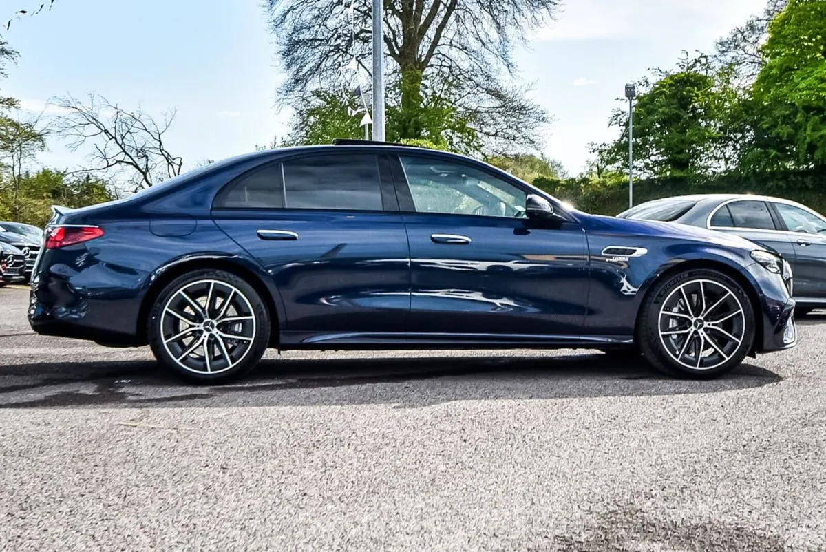 Mercedes-Benz E-Class Saloon, Petrol Plug-in Hybrid, 2026, Blue