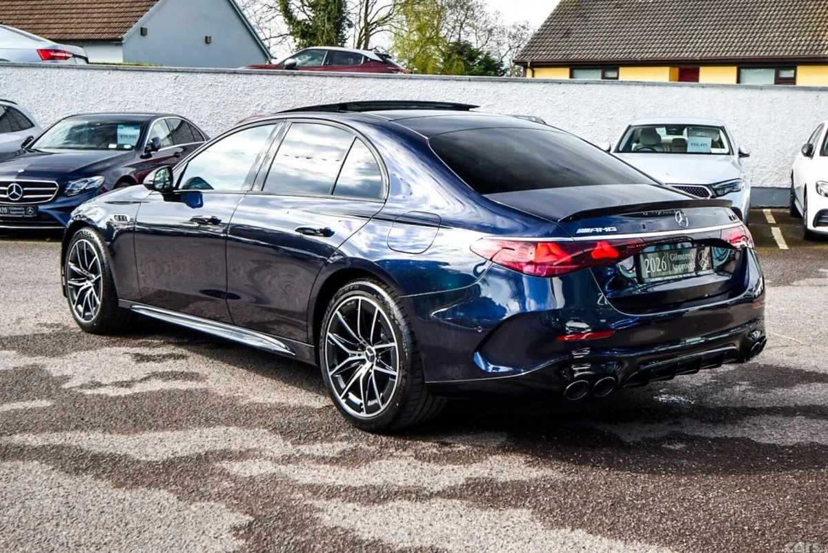 Mercedes-Benz E-Class Saloon, Petrol Plug-in Hybrid, 2026, Blue
