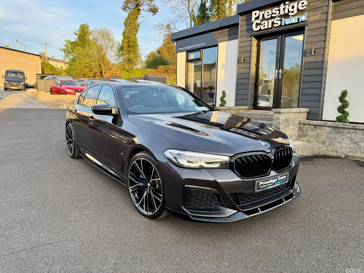 BMW 5-Series Saloon, Petrol Plug-in Hybrid, 2021, Grey