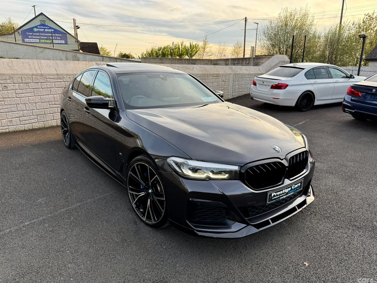 BMW 5-Series Saloon, Petrol Plug-in Hybrid, 2021, Grey