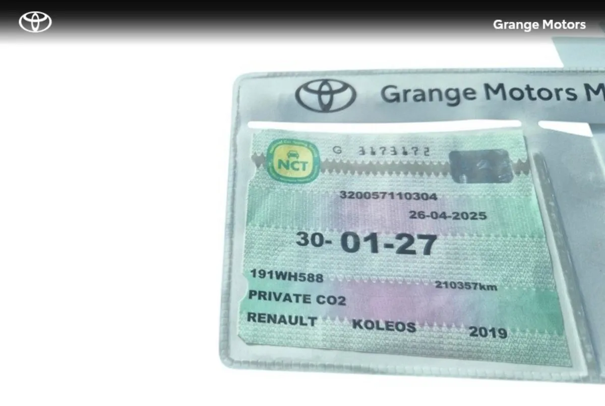 Renault Koleos SUV, Diesel, 2019, Red
