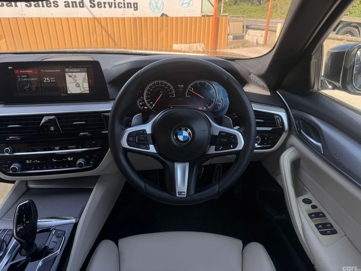 BMW 5-Series Saloon, Diesel, 2018, Black