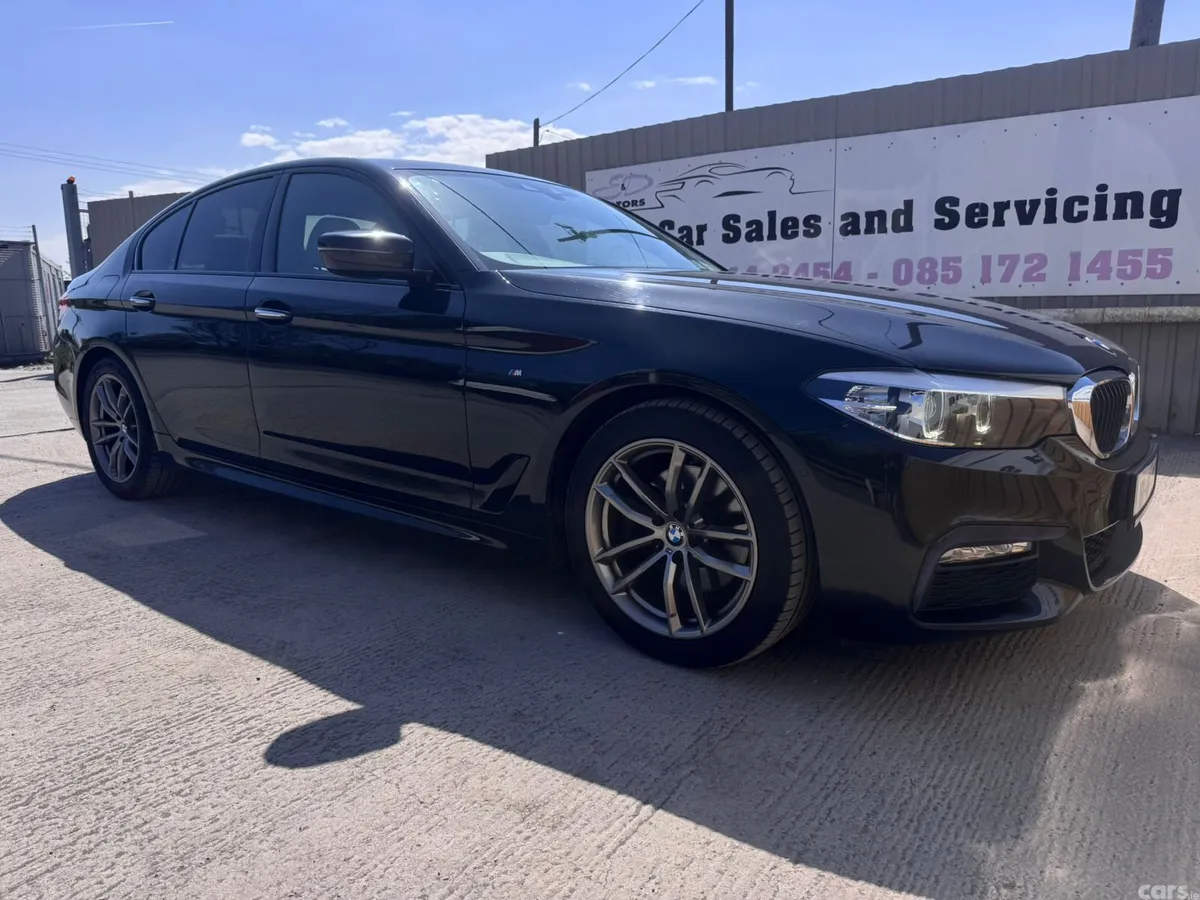 BMW 5-Series Saloon, Diesel, 2018, Black