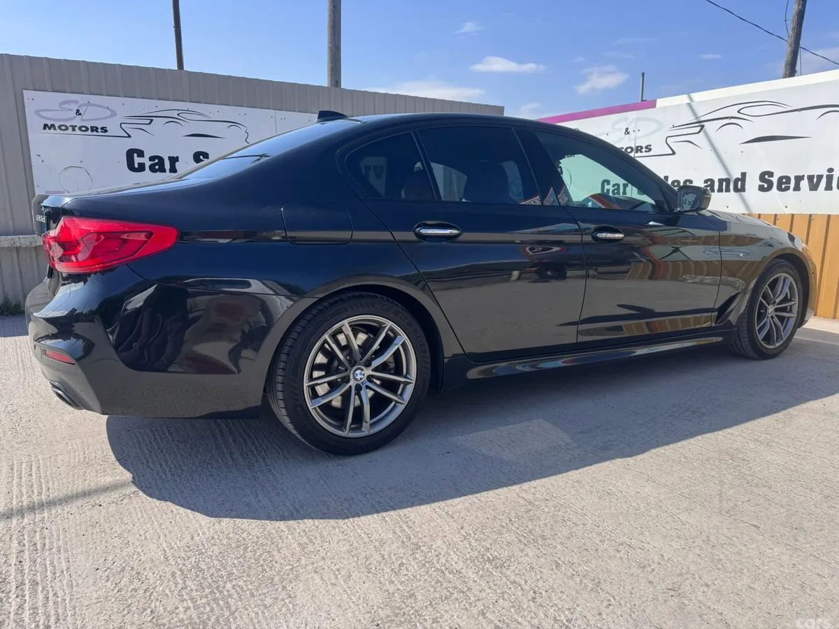 BMW 5-Series Saloon, Diesel, 2018, Black