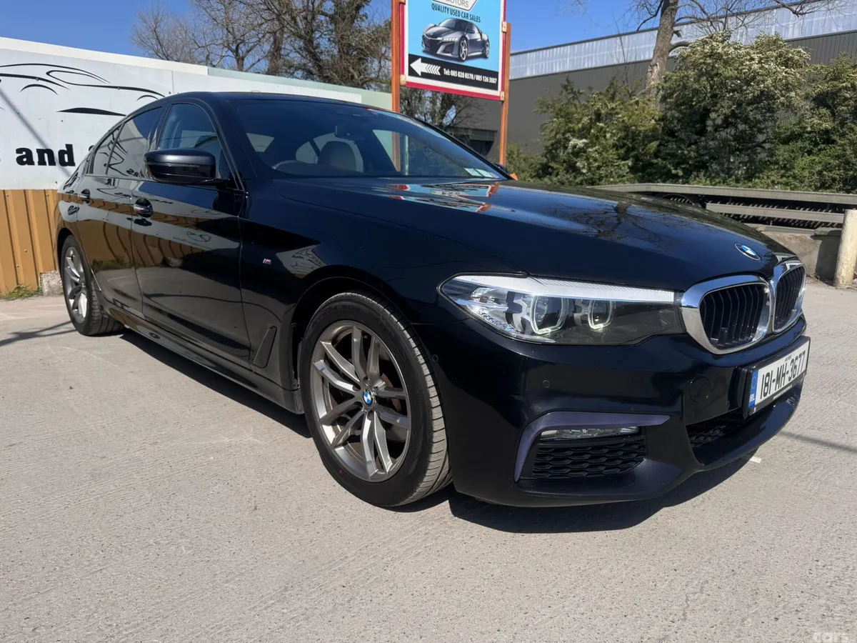 BMW 5-Series Saloon, Diesel, 2018, Black