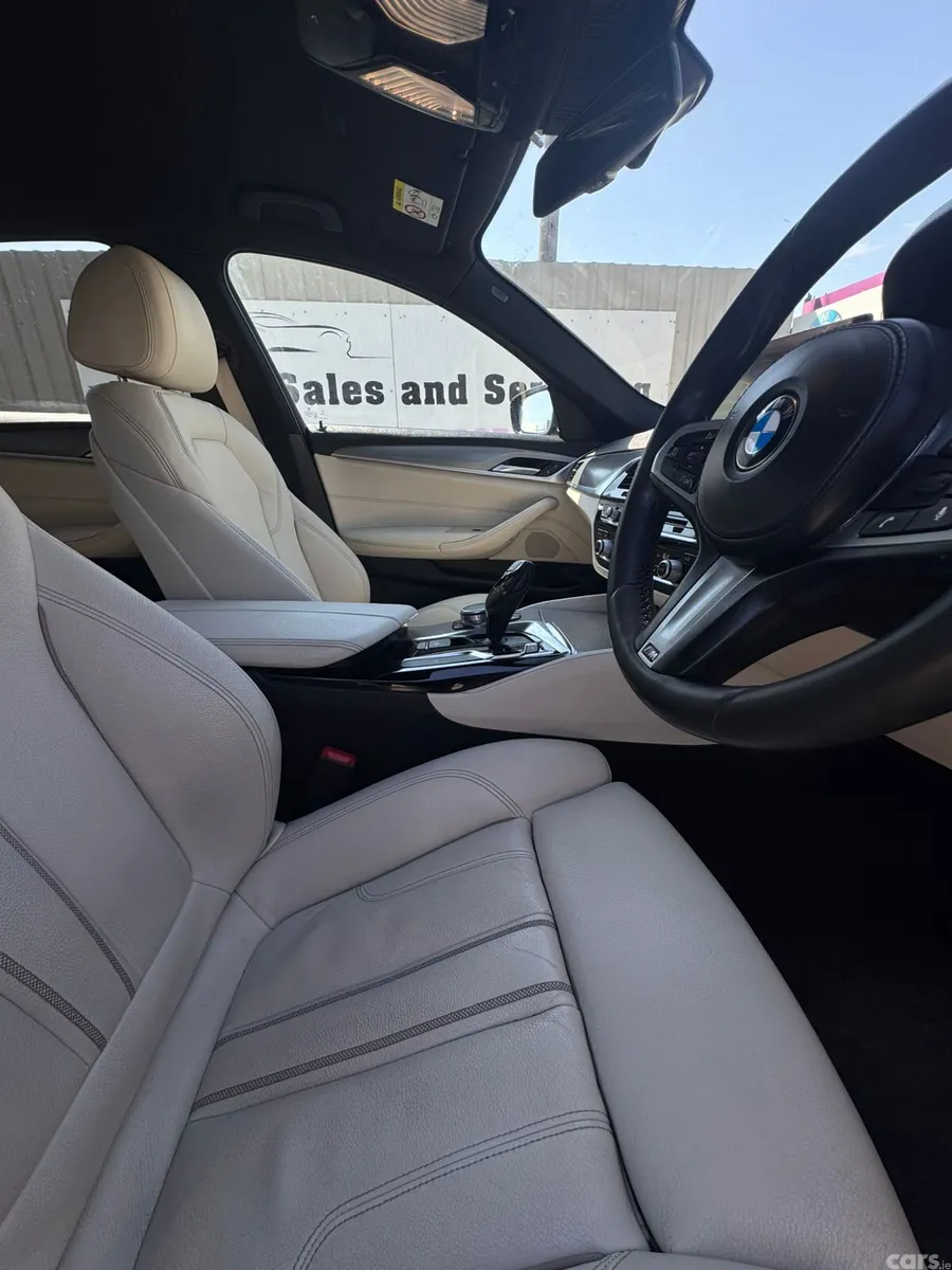 BMW 5-Series Saloon, Diesel, 2018, Black