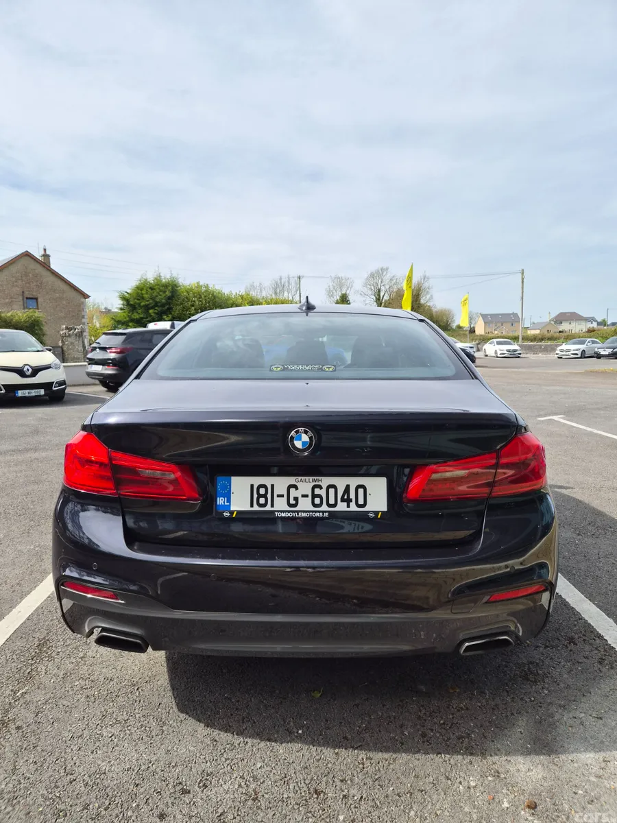 BMW 5-Series Saloon, Petrol Plug-in Hybrid, 2018, Black