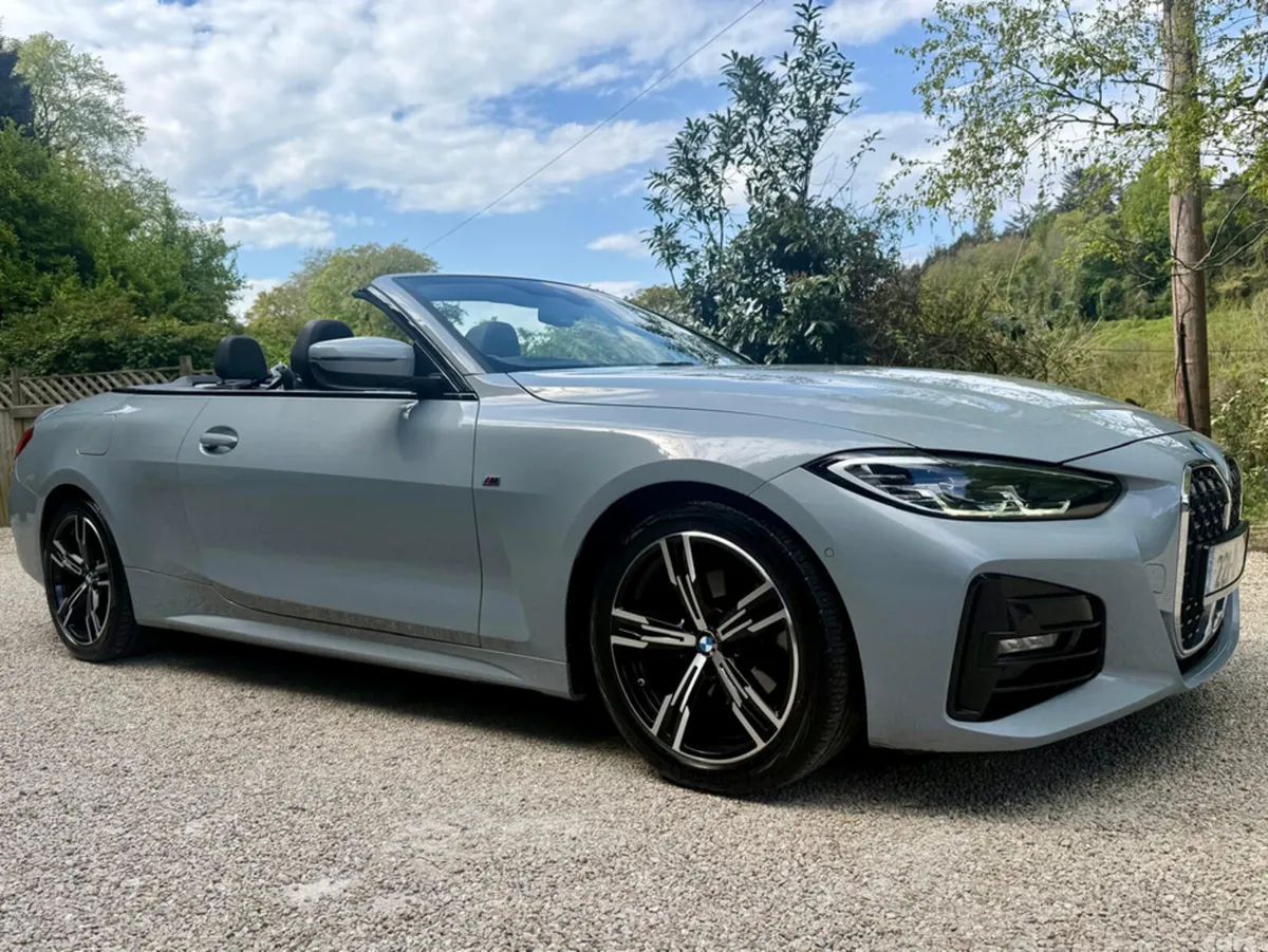 BMW 4-Series Convertible, Diesel Hybrid, 2022, Grey