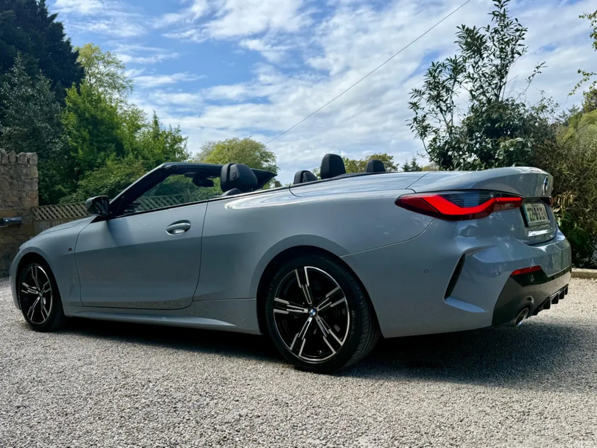 BMW 4-Series Convertible, Diesel Hybrid, 2022, Grey