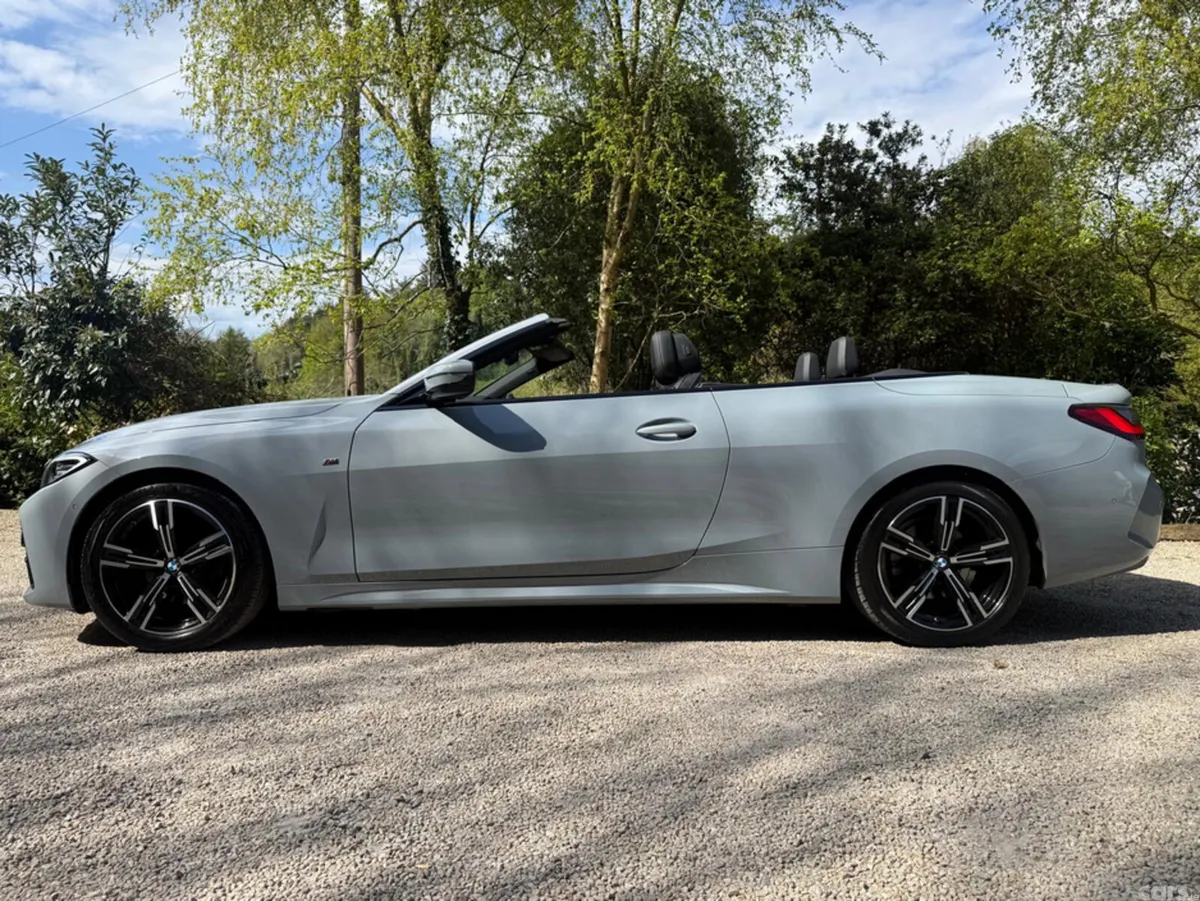 BMW 4-Series Convertible, Diesel Hybrid, 2022, Grey
