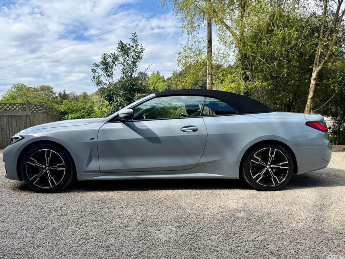 BMW 4-Series Convertible, Diesel Hybrid, 2022, Grey