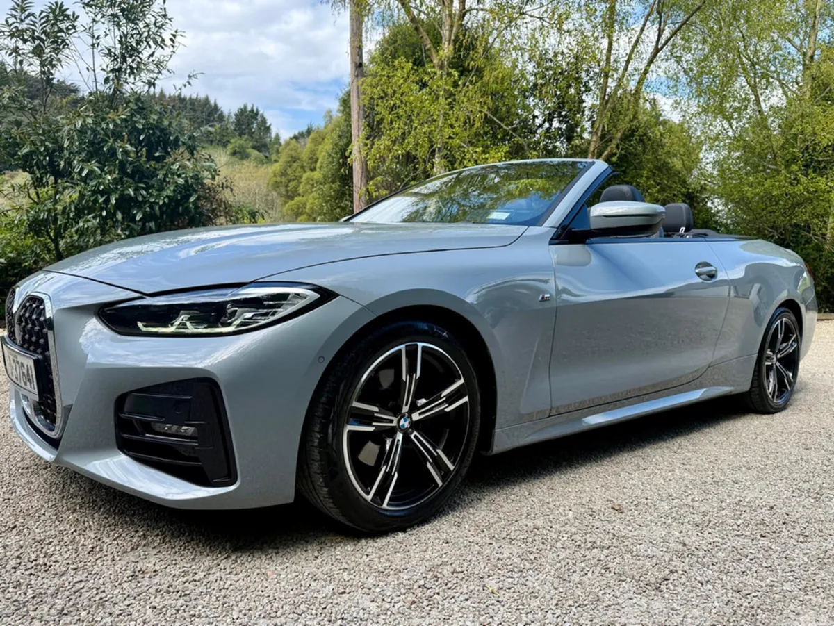 BMW 4-Series Convertible, Diesel Hybrid, 2022, Grey