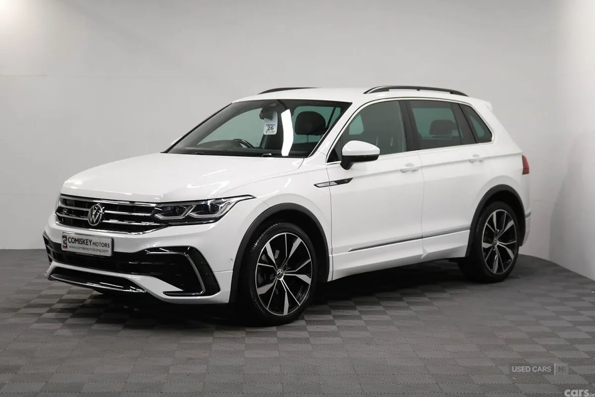 Volkswagen Tiguan SUV, Diesel, 2021, White
