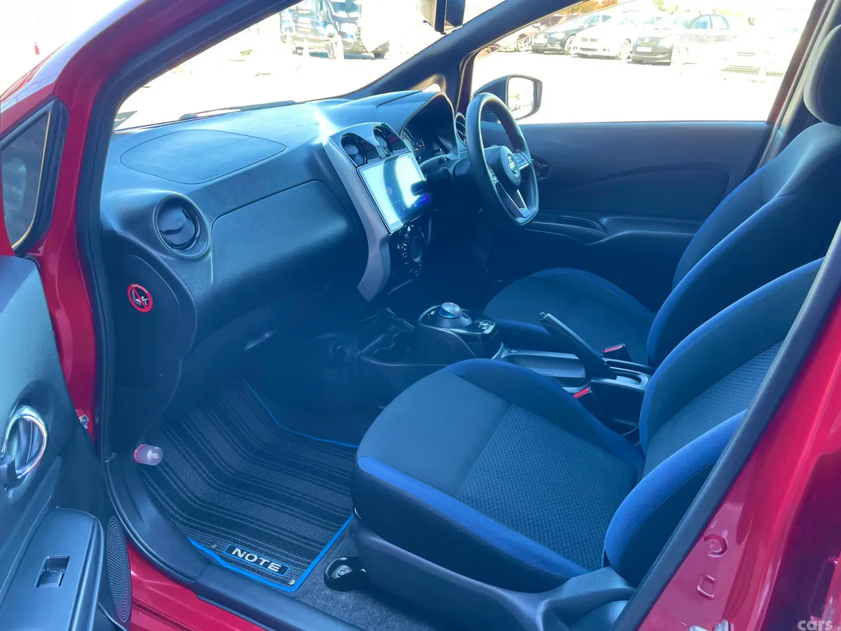Nissan Note Hatchback, Petrol Hybrid, 2019, Red