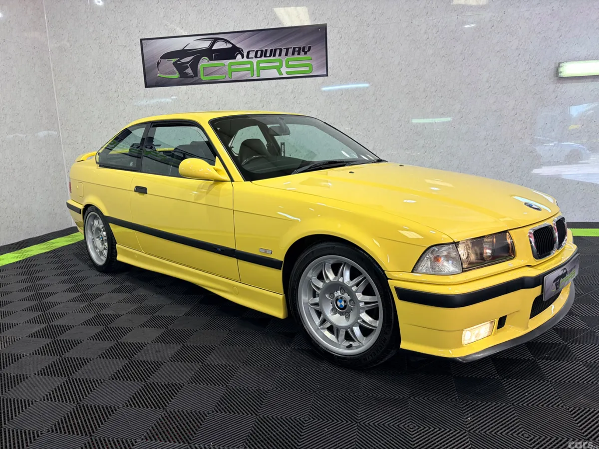 BMW M3 Coupe, Petrol, 1998, Yellow