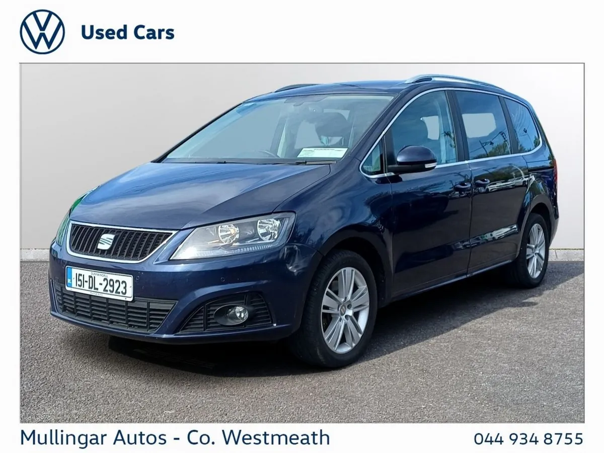 SEAT Alhambra MPV, Diesel, 2015, Blue
