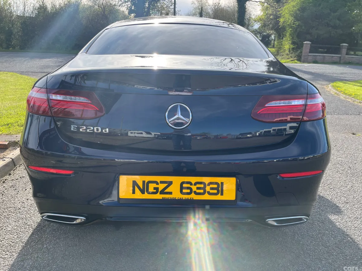 Mercedes-Benz E-Class Coupe, Diesel, 2019, Blue