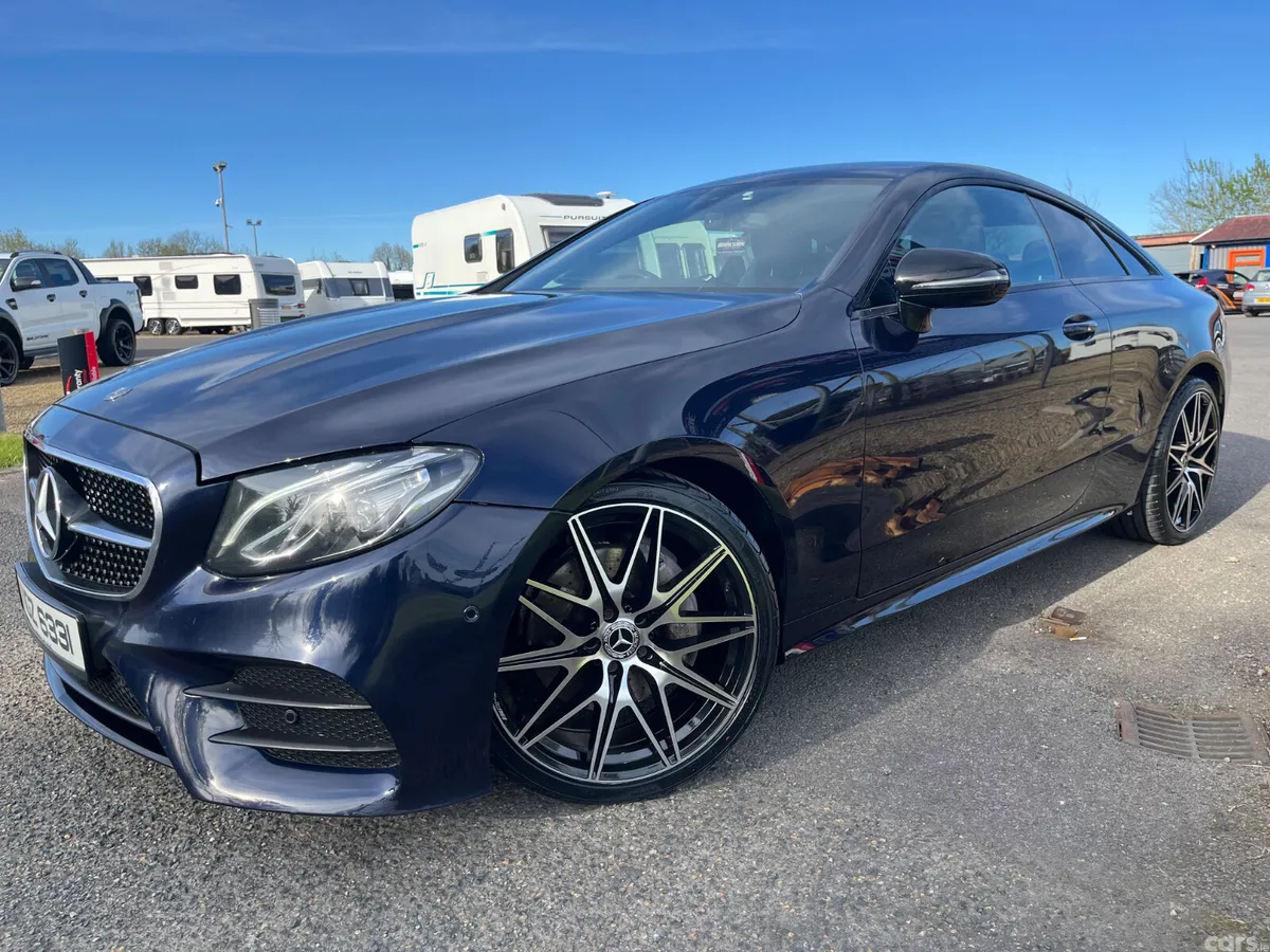 Mercedes-Benz E-Class Coupe, Diesel, 2019, Blue