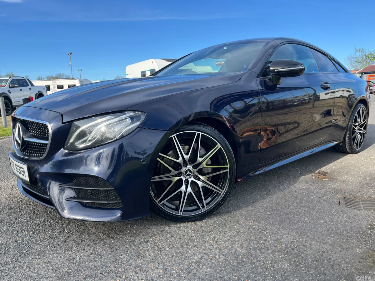 Mercedes-Benz E-Class Coupe, Diesel, 2019, Blue