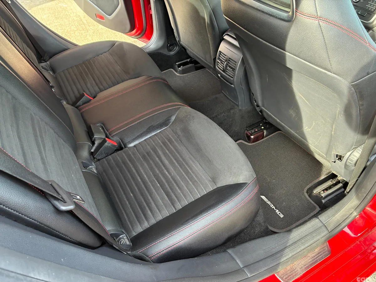 Mercedes-Benz CLA Saloon, Petrol, 2015, Red